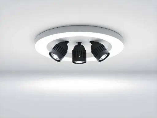 三頭射燈LED嵌入式